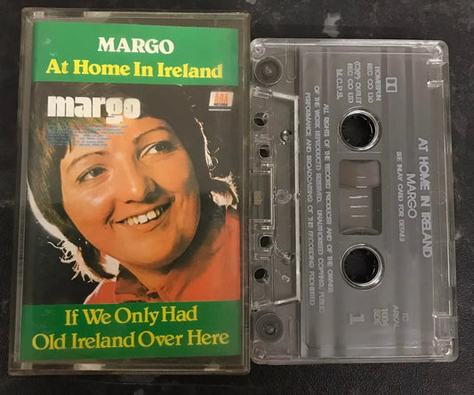 Margo, At Home in Ireland Album, ARA Records, TC-ARAL 1004, Vintage Cassette Magretro