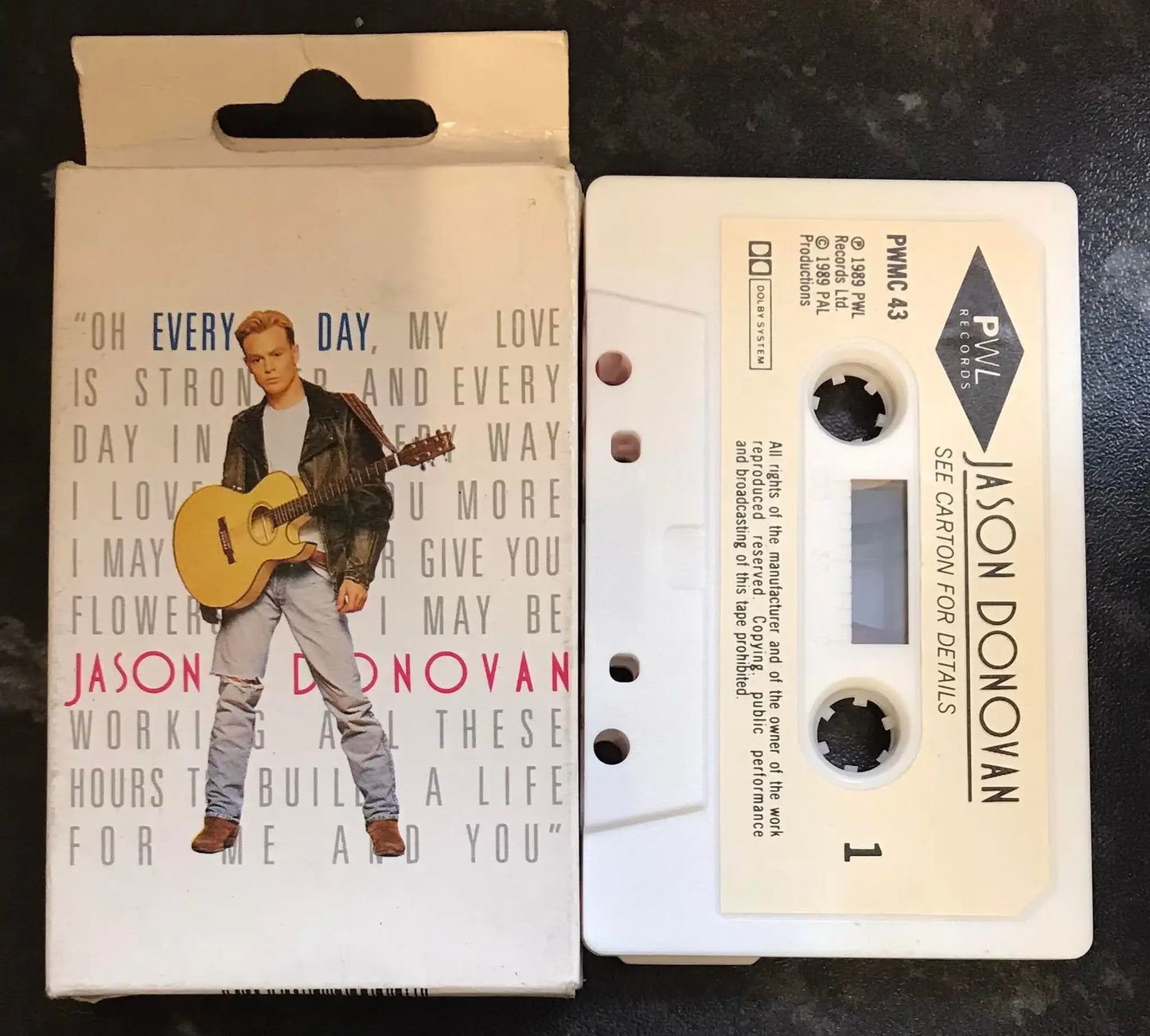 Jason Donovan, Every Day (I Love You More) Single Album, PWMC 43 Magretro