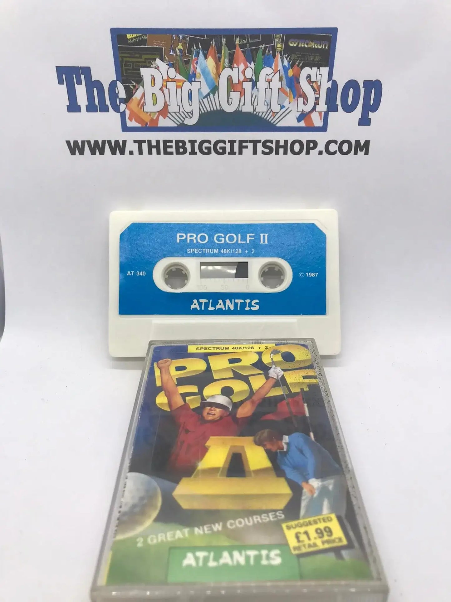 Pro Golf II (Tested Working), ZX Spectrum, Released by Atlantis Software Ltd Magretro