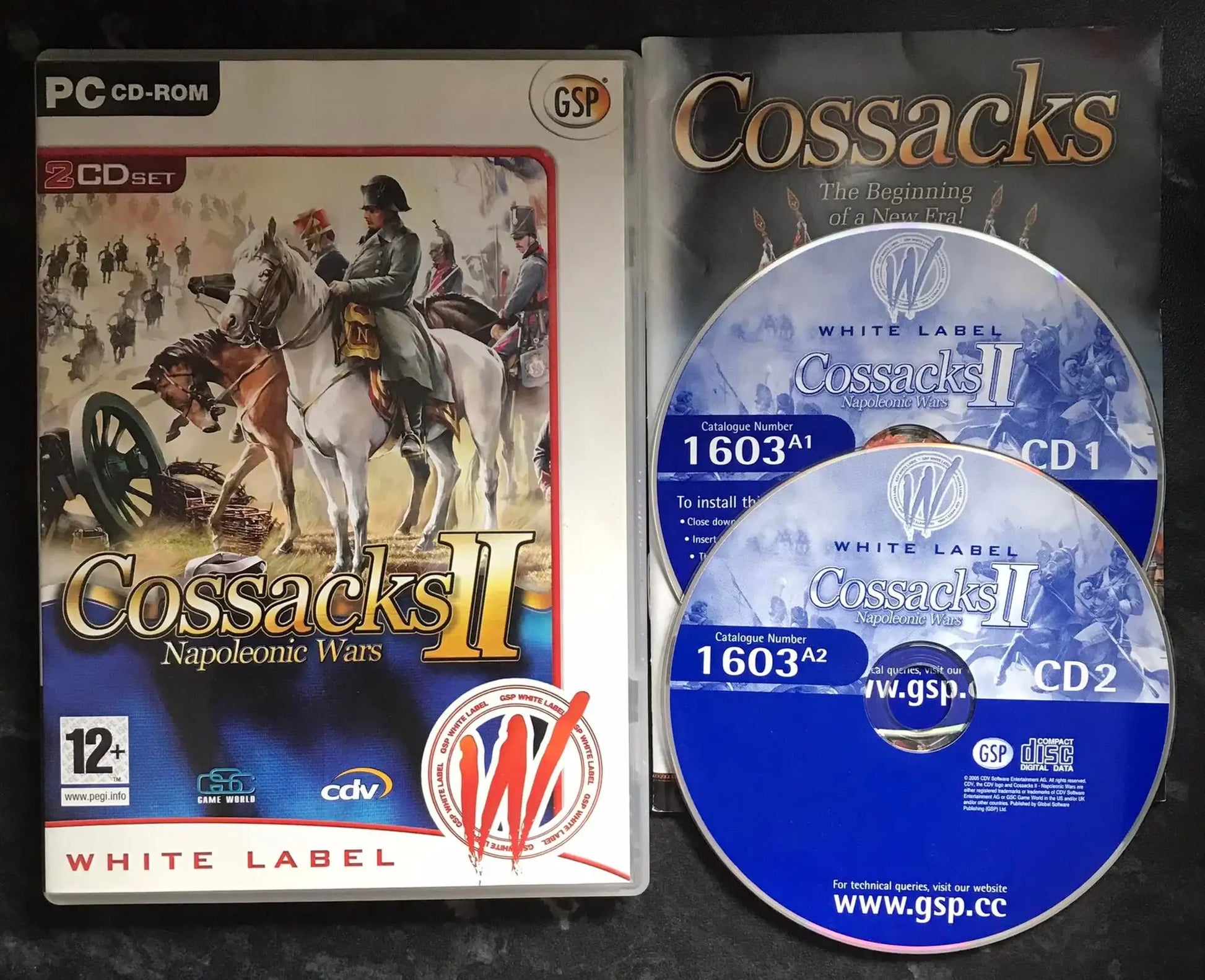 Cossacks II, Napoleonic Wars, UK, Pal, PC Game Magretro