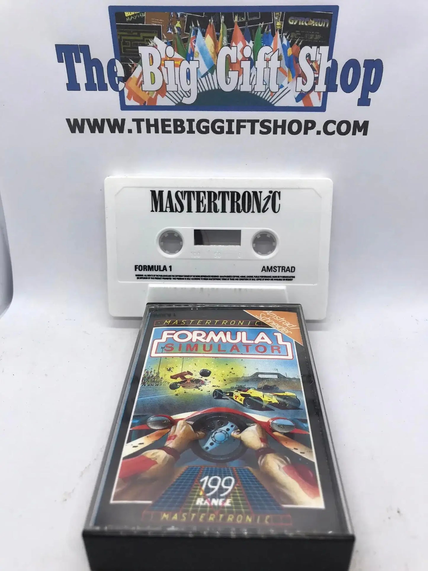 Formula 1 Simulator, CPC 464 / 664 Released by Mastertronic Magretro