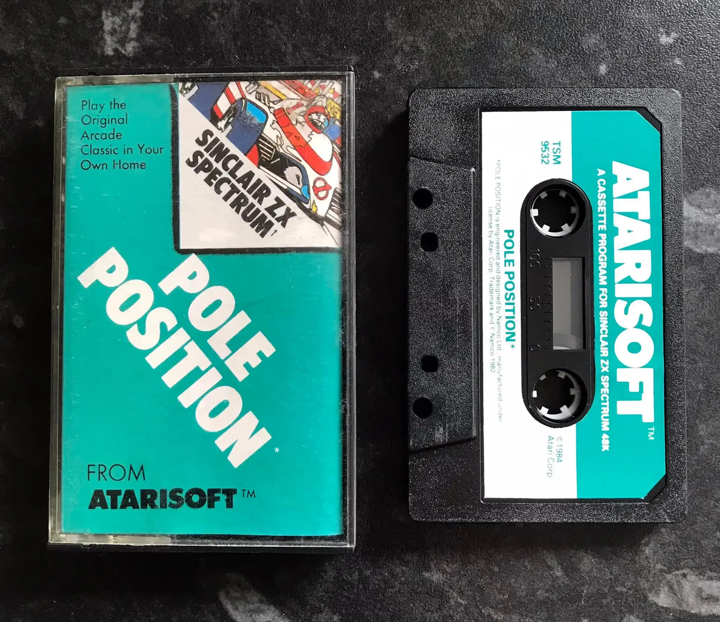 Pole Position (Working), ZX Spectrum, by Atarisoft, Rare Magretro