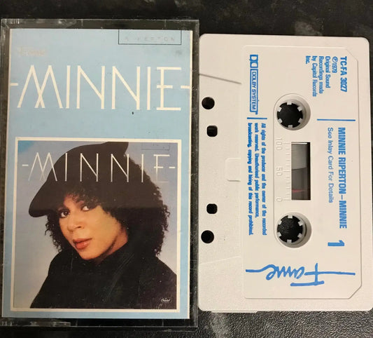 Minnie Riperton, Minnie Album, Fame Label, TC-FA 3027, Vintage Cassette Magretro