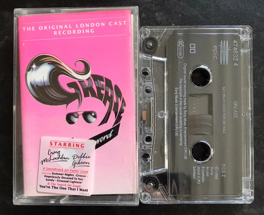 Grease Album, The Original London Cast Recording, Epic, 474632 4 Magretro