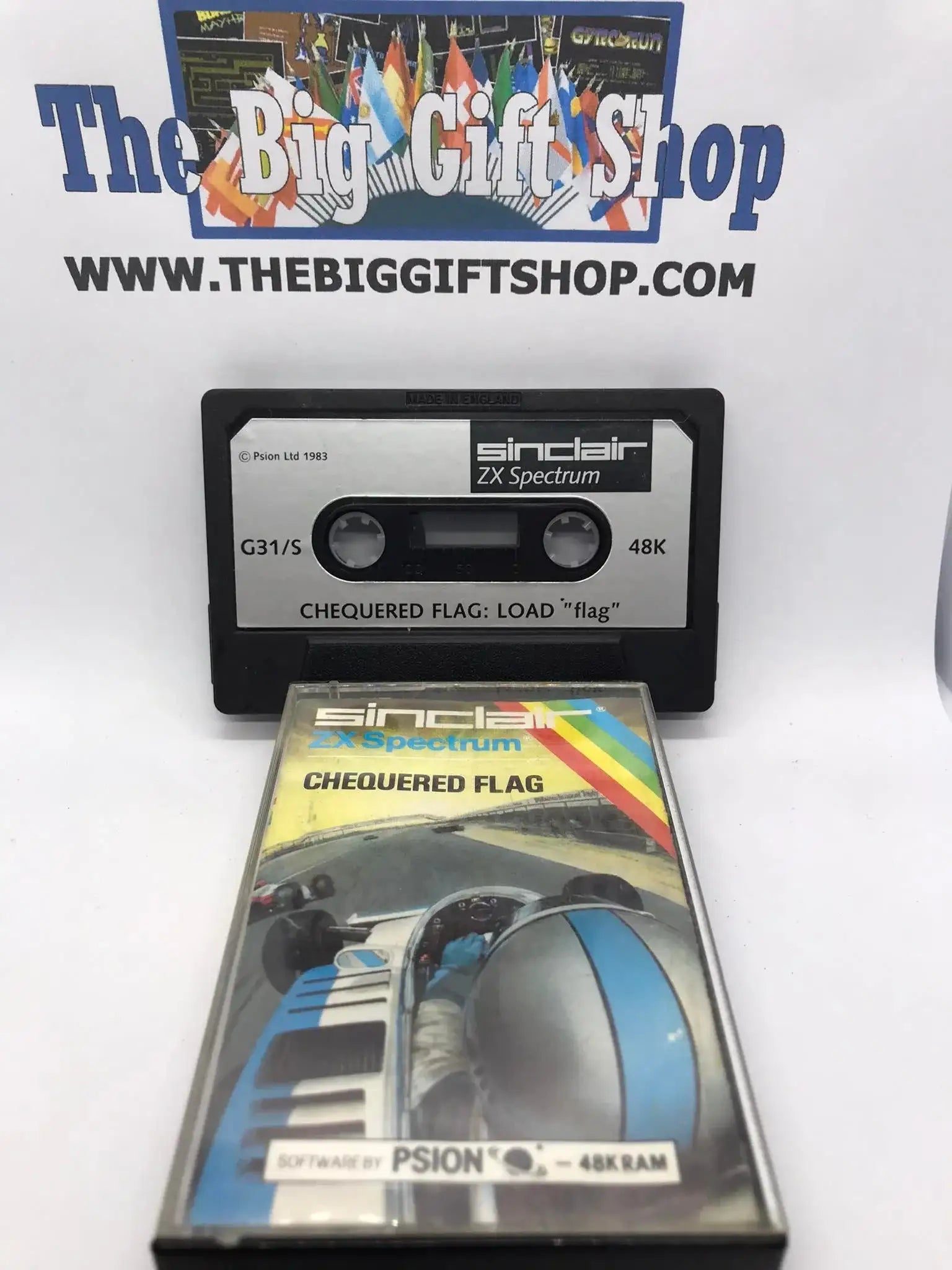 Chequered Flag (Tested Working), ZX Spectrum, Released by Sinclair Magretro