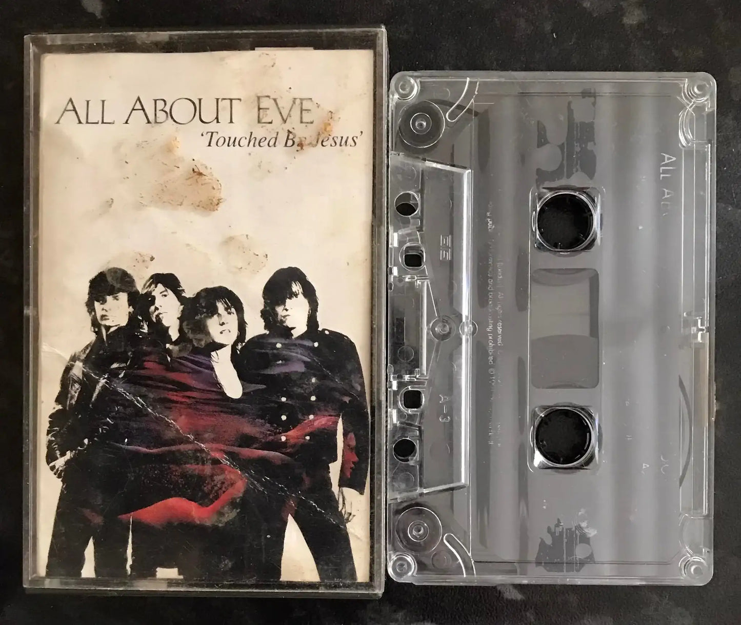 All About Eve, Touched by Jesus Album, 510 146-4, Vertigo, Vintage Cassette Magretro