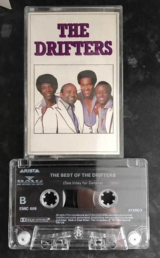 The Best Of The Drifters, Arista, EMC 009, Vintage Cassette Magretro