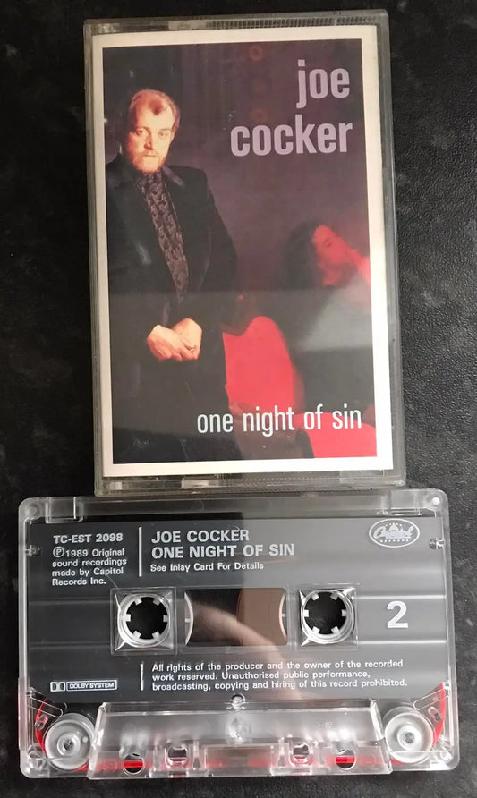 Joe Cocker, One Night Of Sin Album, Capitol Records, TC-EST 2098 Magretro
