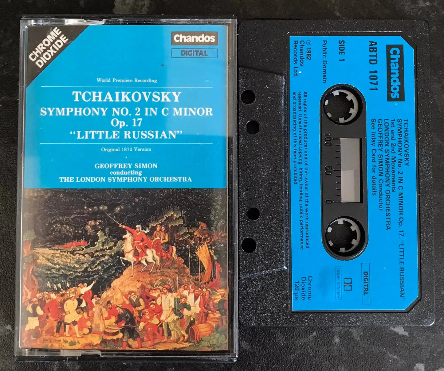 Tchaikovsky, Symphony no 2 in C Minor, Little Russian, abtd 1071, Chandos Magretro