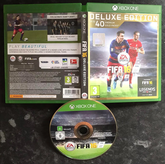 fifa 16 deluxe edition, Xbox One Game, UK PAL Magretro