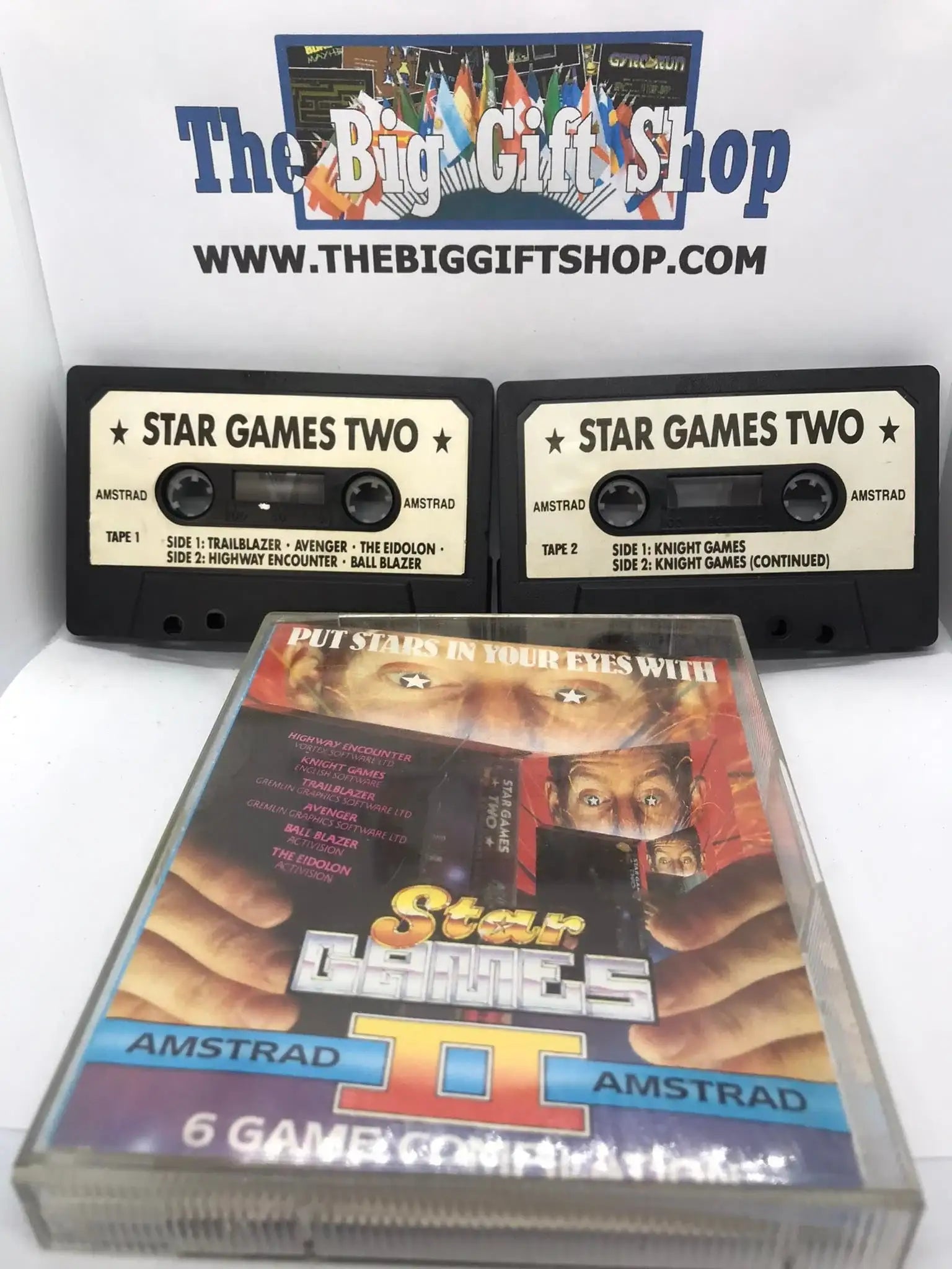 Star Games II, CPC 464 / 664, Released by Gremlin Graphics Magretro