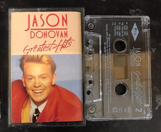 Jason Donovan, Greatest Hits Album, PWL Records, HFC 20, Vintage Cassette Magretro