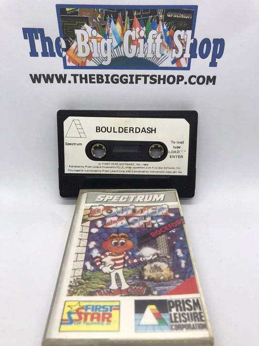 Boulder Dash (Prism Leisure) (Tested Working), ZX Spectrum, RARE Magretro