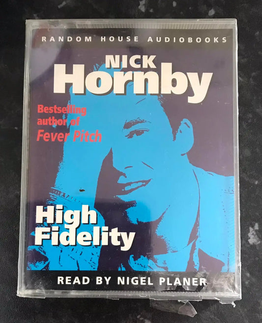 High Fidelity, Nick Hornby, STILL SEALED, Random House Audiobook, 1 85686 166X Magretro