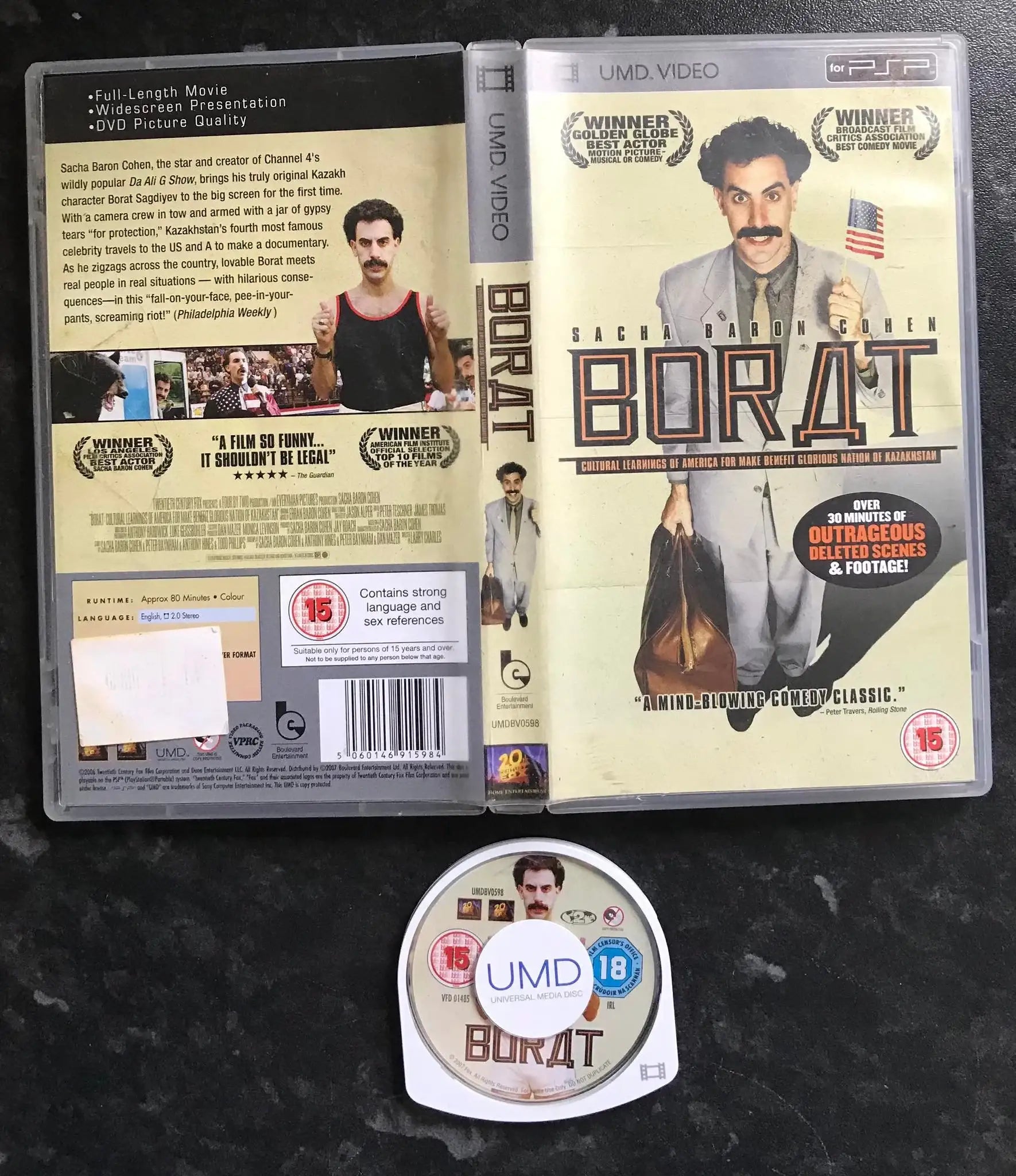 Borat, PSP MOVIE, Boxed Magretro