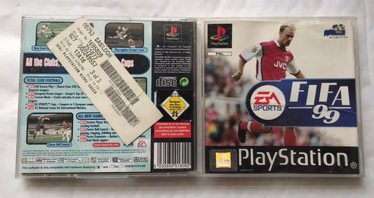 fifa 99, Playstation 1 Game Magretro