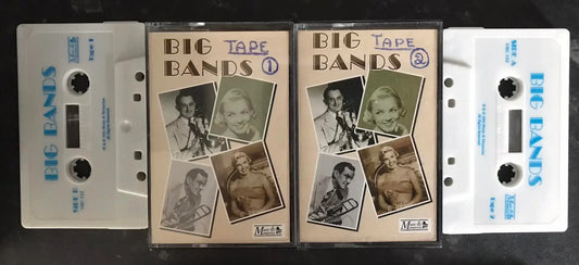 Big Bands Double Album, Tape 1 and 2, Music & Memories, UKC 112,Vintage Cassette Magretro