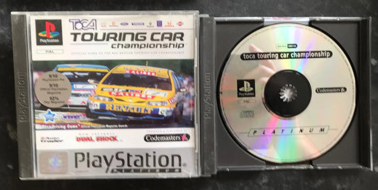 Toca Touring Car Championship Platinum, PS1 Playstation One Game Boxed (PAL UK) Magretro