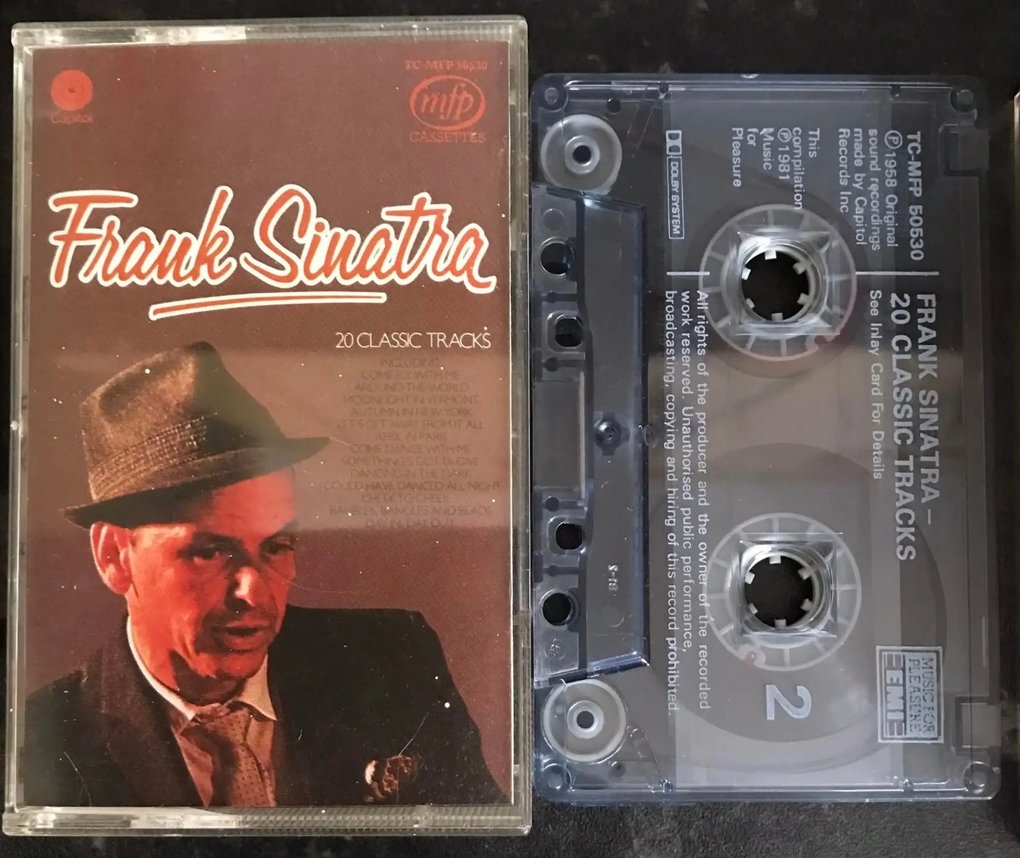 Frank Sinatra, 20 Classic Tracks, Music For Pleasure, TC-MFP 50530 Magretro