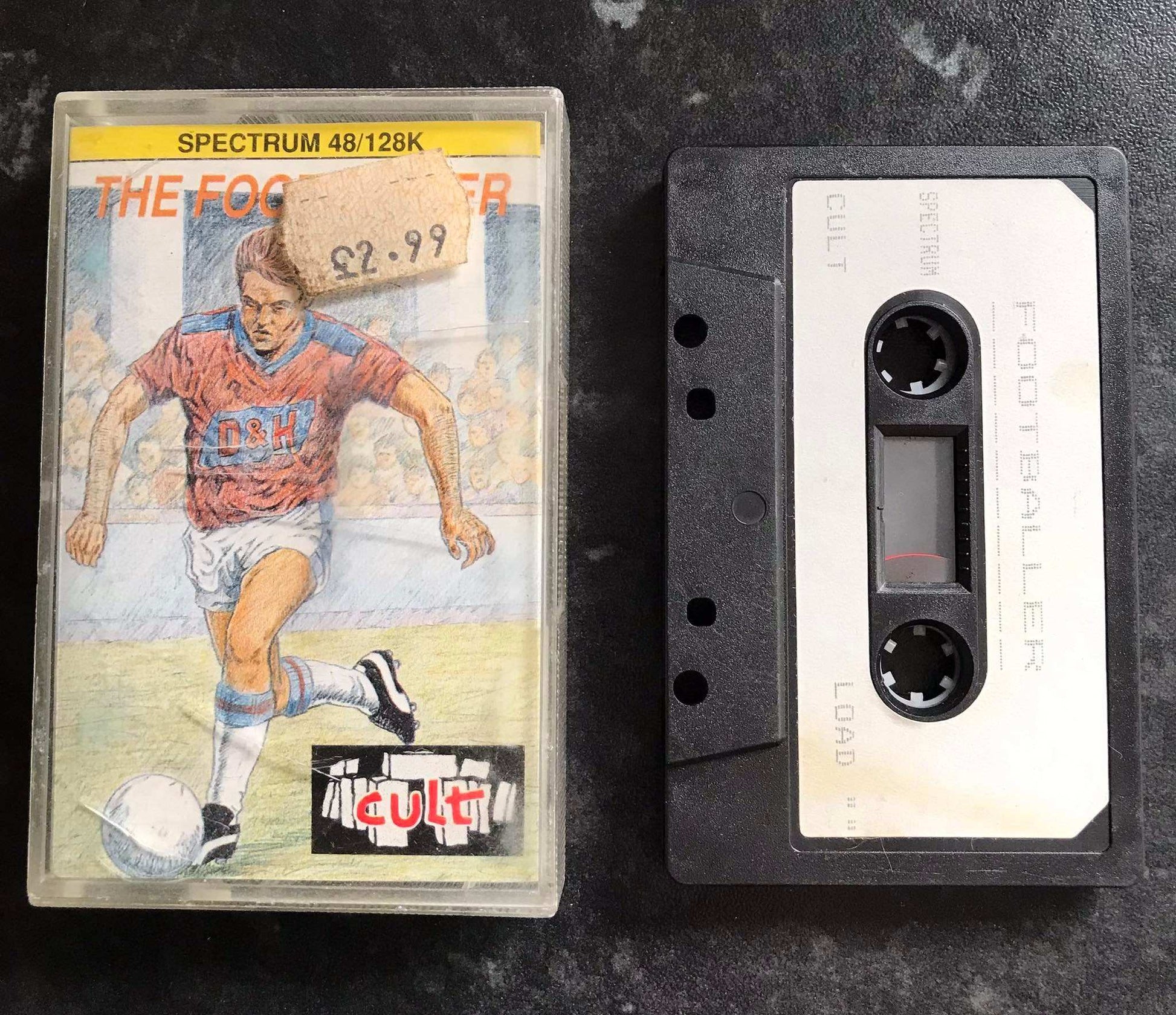The Footballer, ZX Spectrum, by Cult Games Magretro
