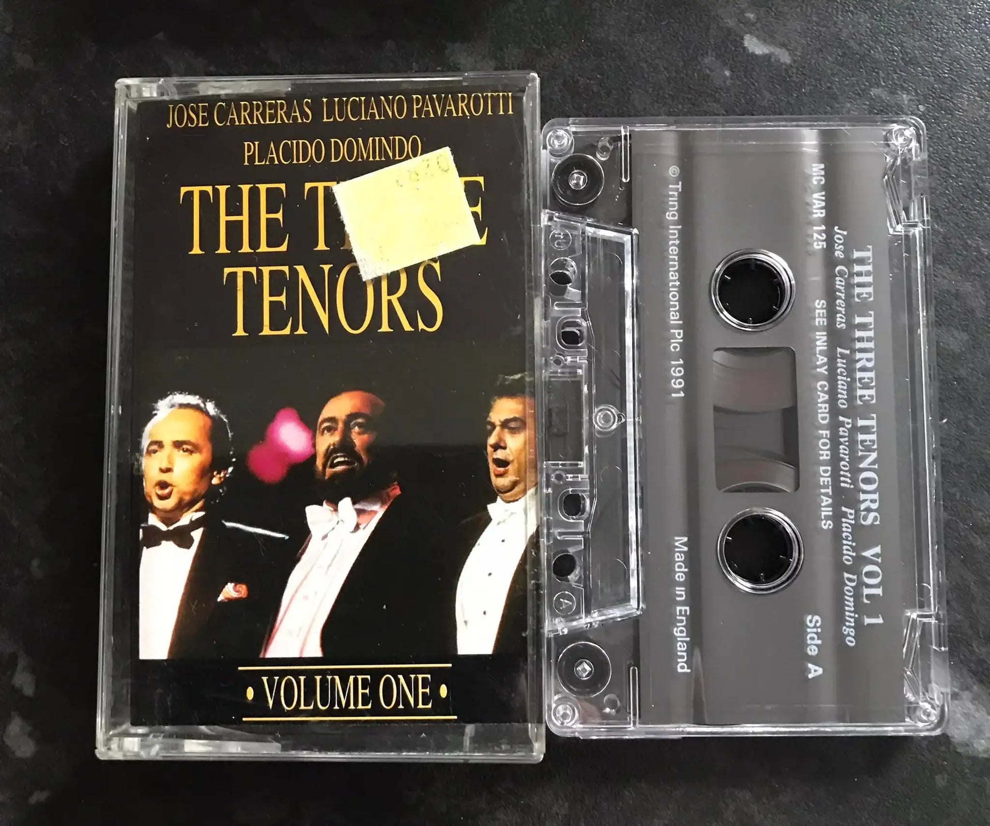 The Three Tenors, Volume One, TRING INT, MC VAR 125, Vintage Cassette Magretro