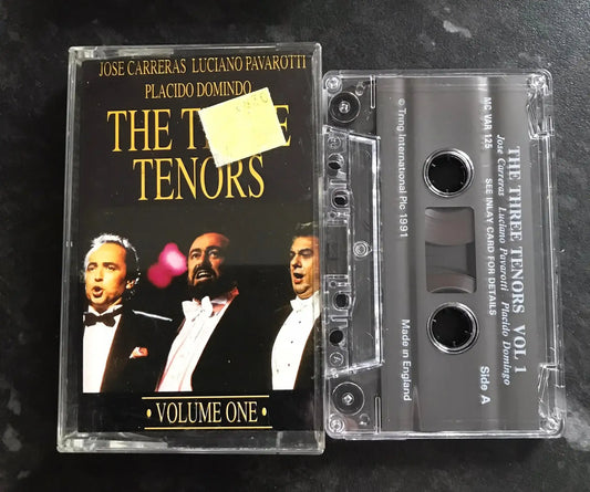 The Three Tenors, Volume One, TRING INT, MC VAR 125, Vintage Cassette Magretro