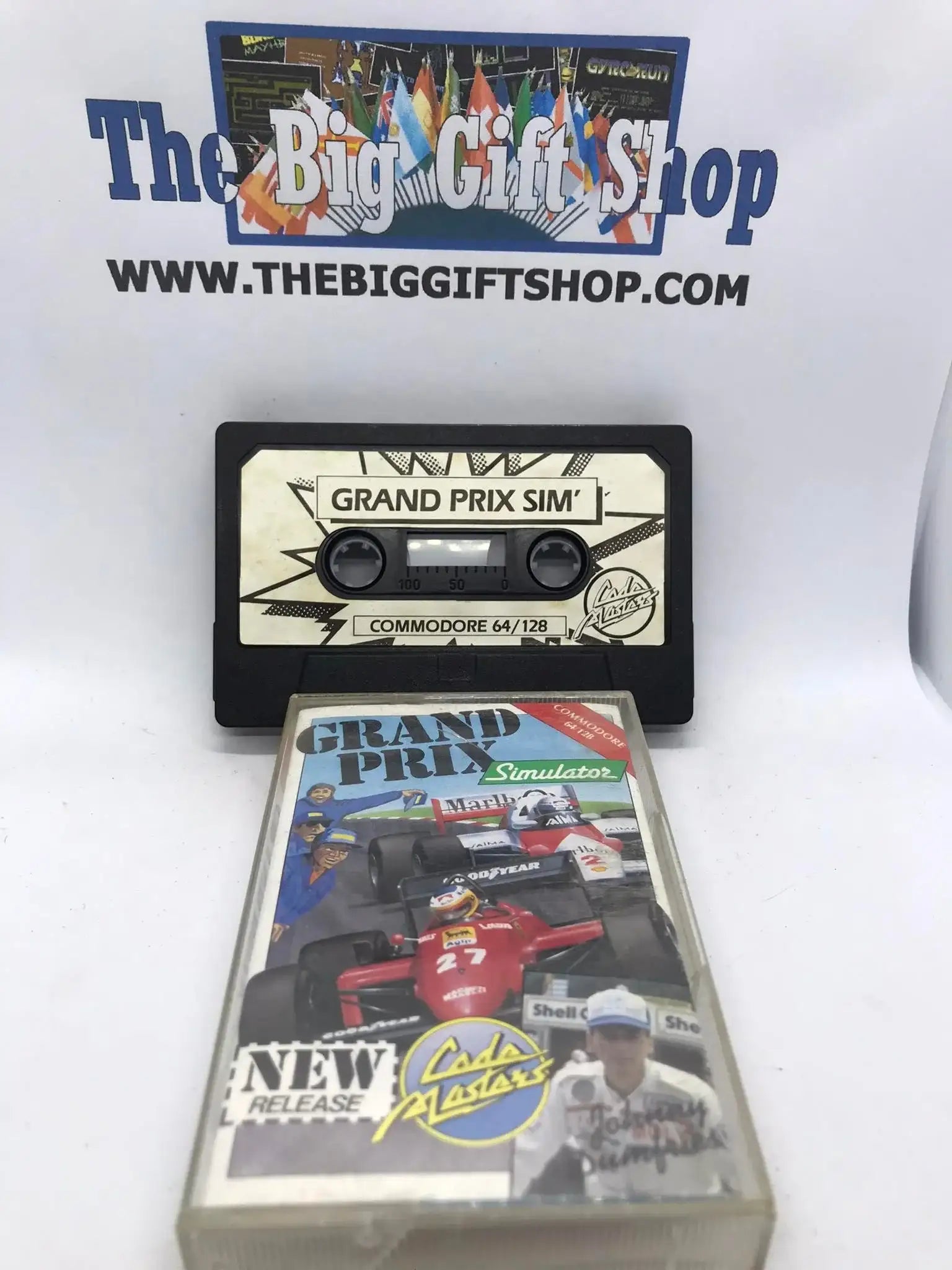 Grand Prix Simulator, C64, Released by Codemasters Magretro