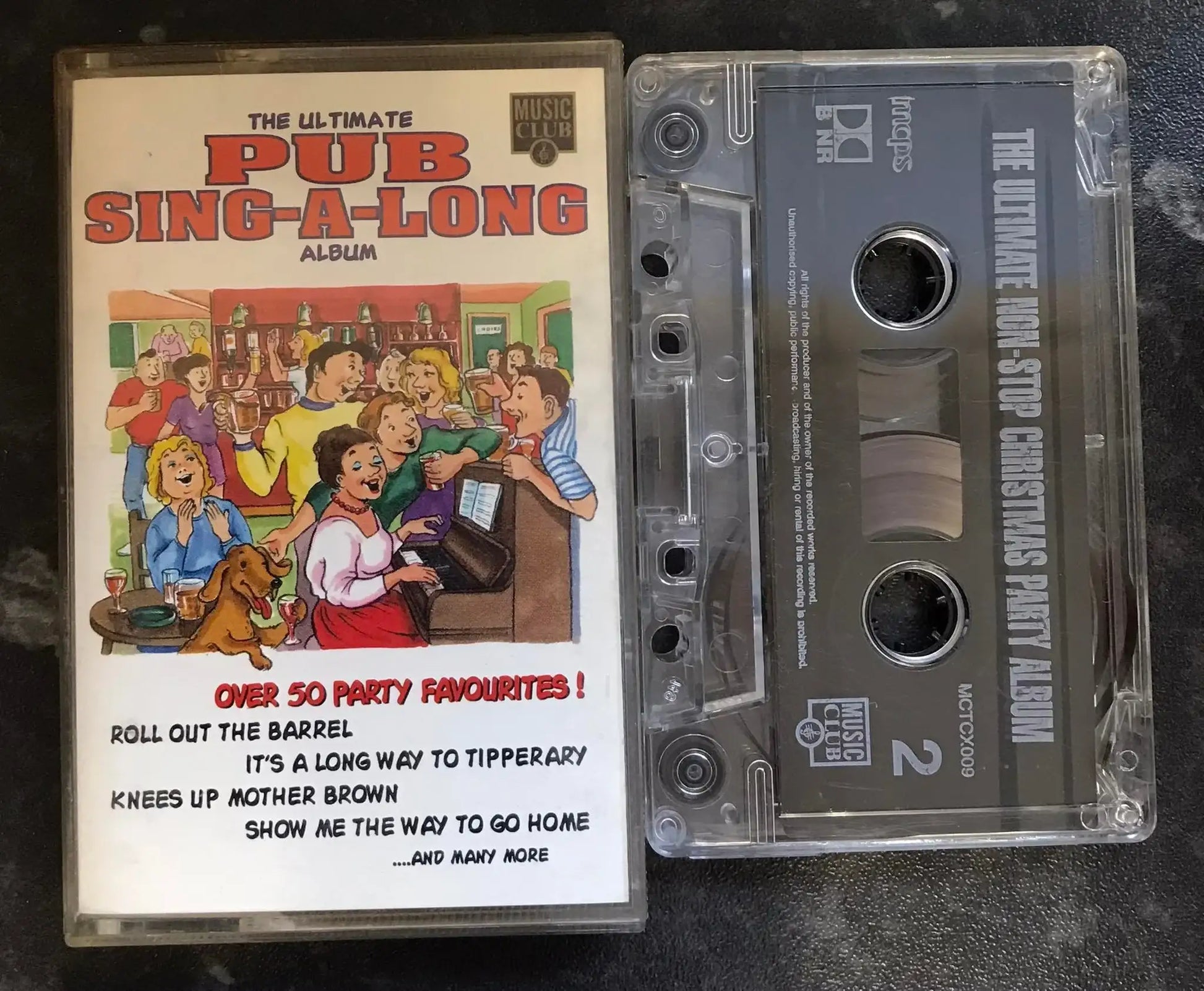 The Ultimate Pub Sing-A-Long Album, mctc 248, Music Club, Vintage Cassette Magretro