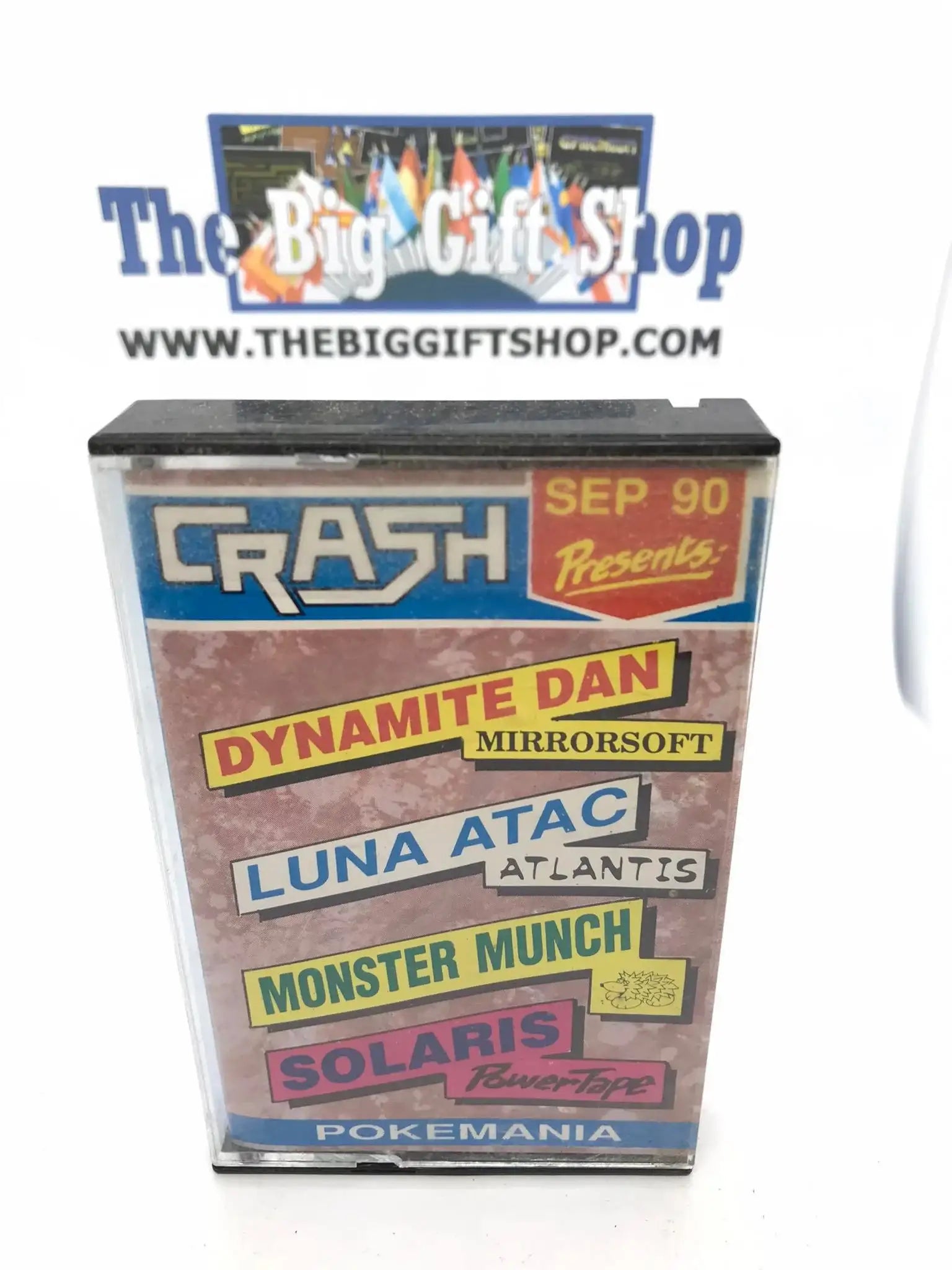 CRASH, Magazine tape September 1990, ZX Spectrum Magretro
