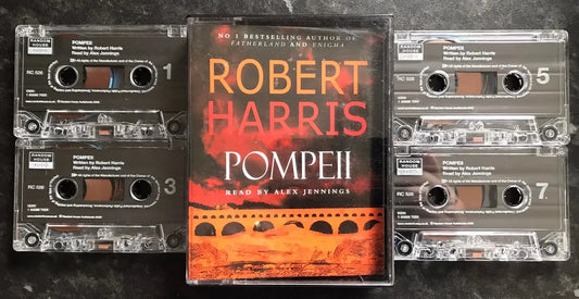 Pompeii, by Robert Harris, Audiobook, Random House Auidio, RC 526 Magretro