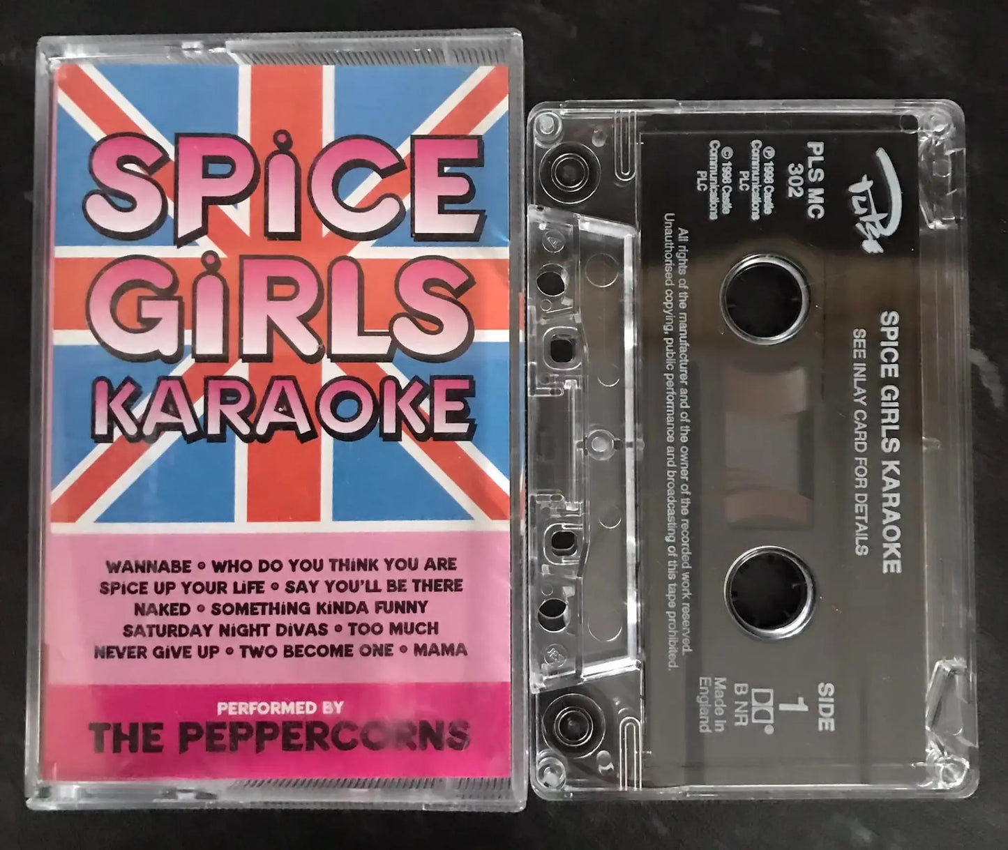 Spice Girls Karaoke, performed by The Peppercorns Album, pls mc 302 Magretro