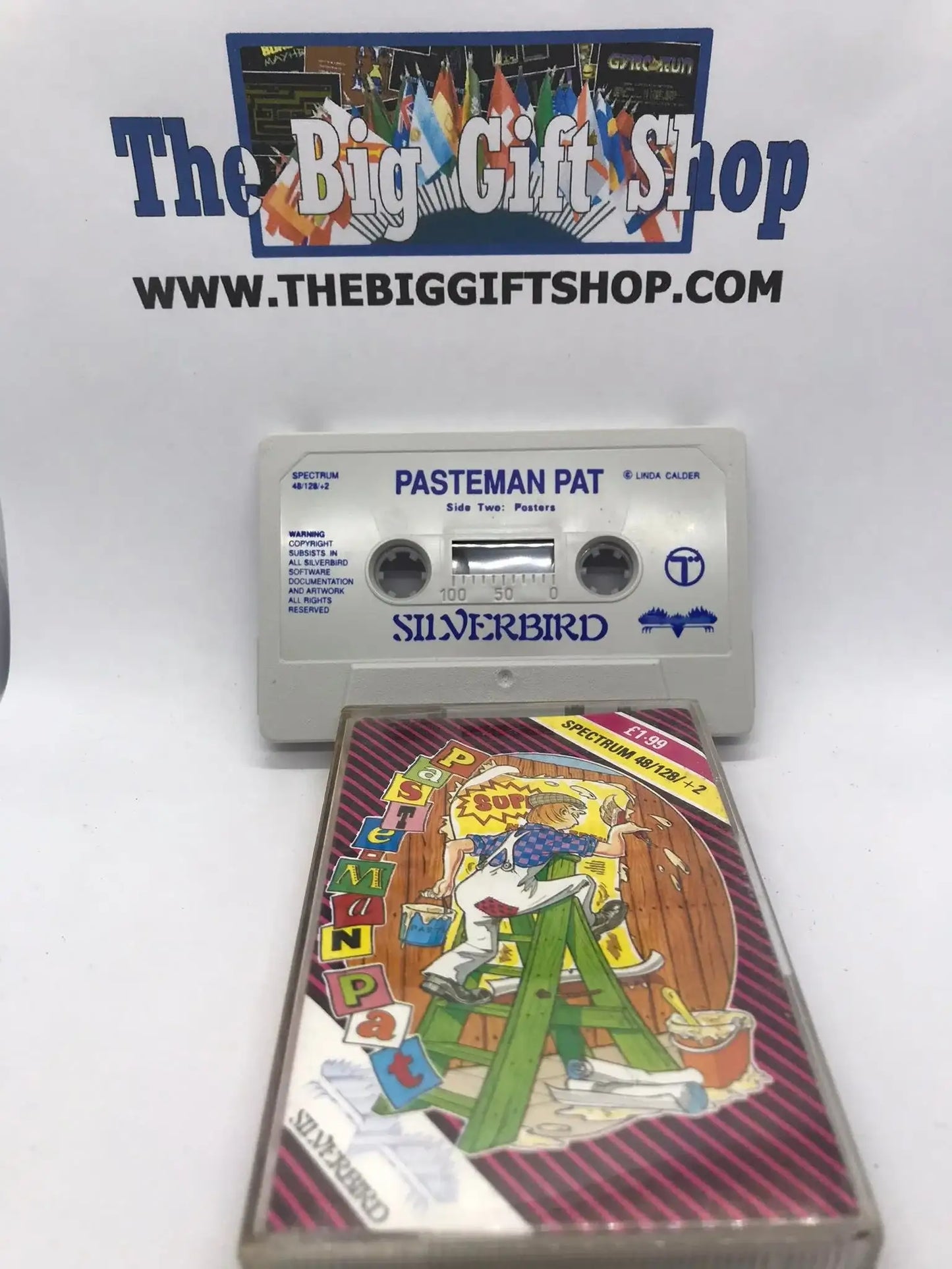 Pasteman Pat (Tested Working), ZX Spectrum, Silverbird, ULTRA RARE Magretro