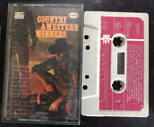 Country & Western Winners Album, Mercury, 7553 001, Vintage Cassette Magretro
