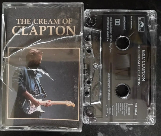 The Cream of Clapton Album, Polydor, 521 881-4, Vintage Cassette Magretro