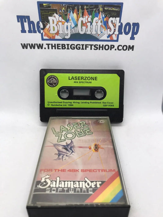 Laser Zone, ZX Spectrum by Salamander Software, Jeff Minter Magretro