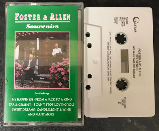 Foster & Allen, Souvenirs Album, Telstar, STAC 2457, Vintage Cassette Magretro