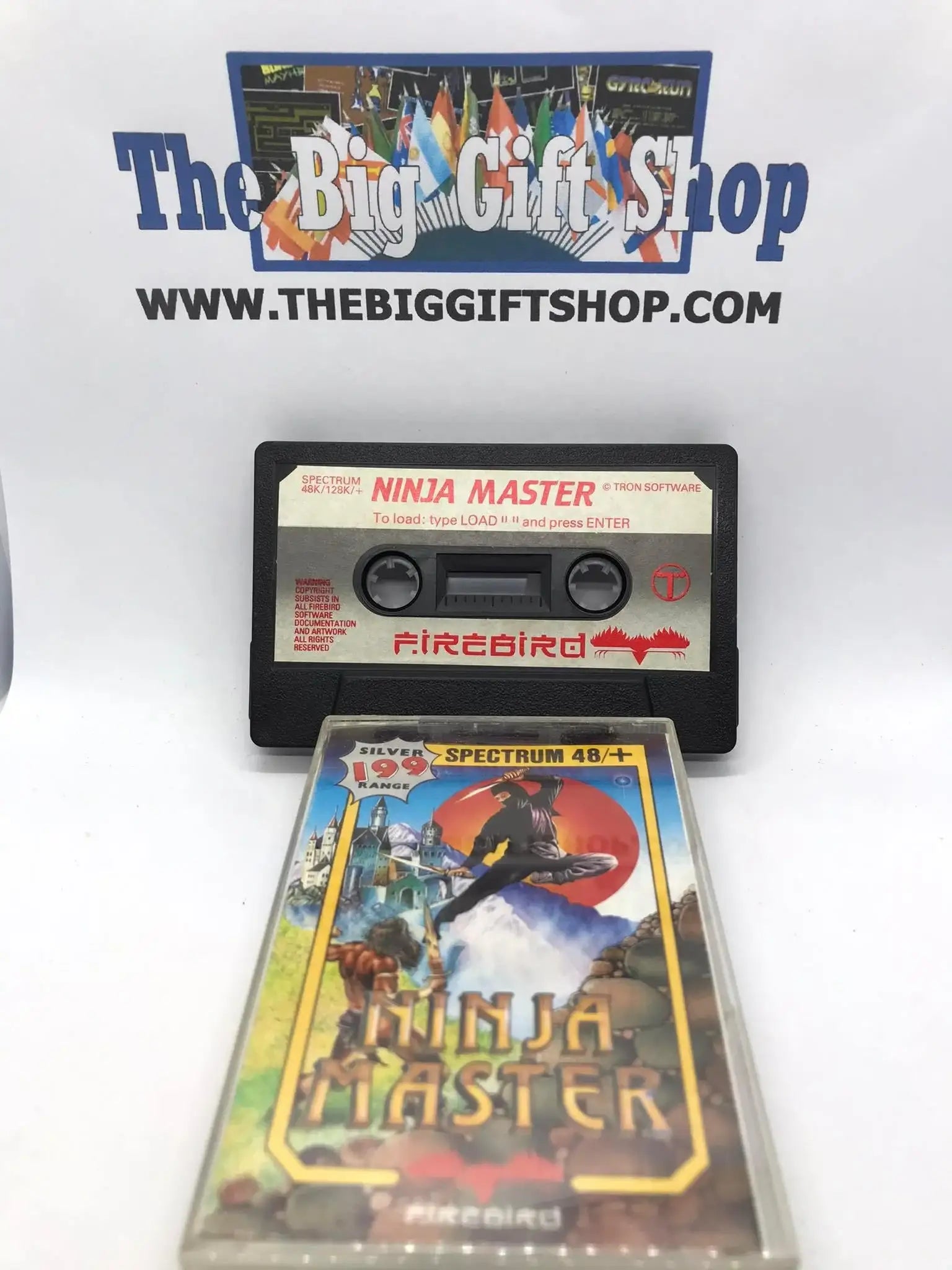 Ninja Master (Tested Working), ZX Spectrum, Firebird Software Ltd Magretro