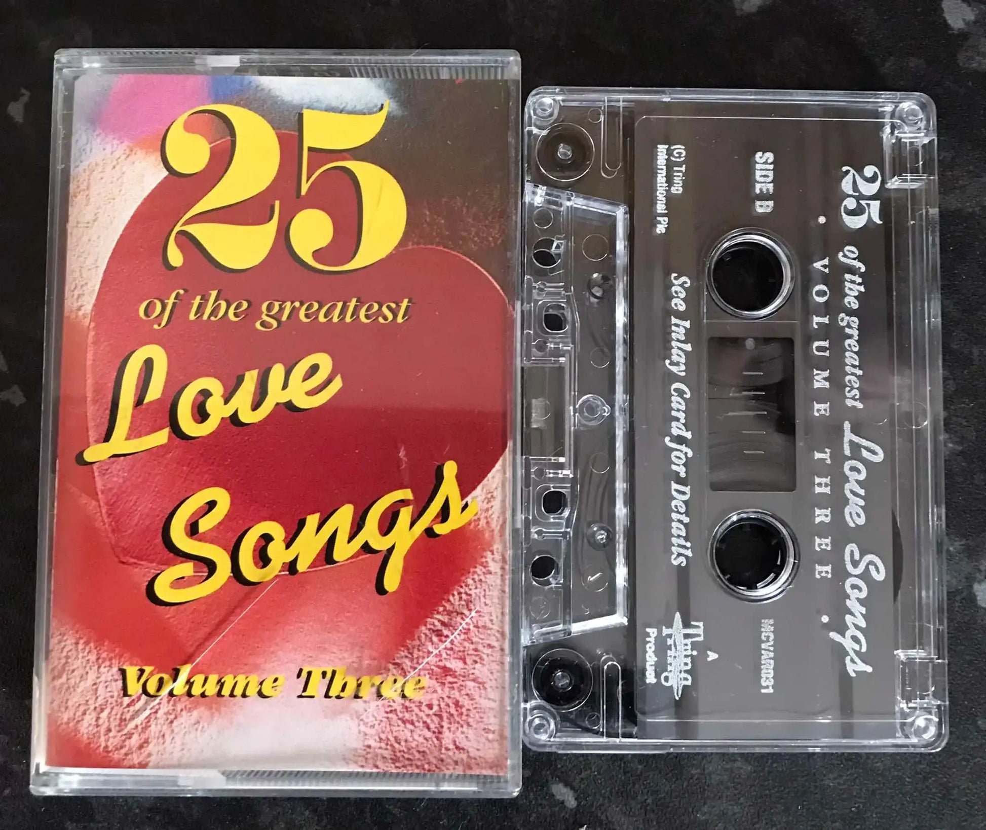 25 of the Greatest Love Songs, Volume 3, MCVAR031, Vintage Cassette Magretro