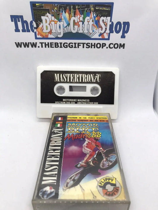 Motorbike Madness, ZX Spectrum AND Amstrad CPC 464 Flippy, Mastertronic, WORKING Magretro