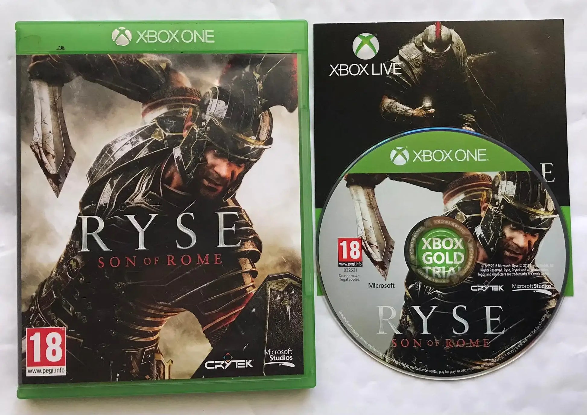 Ryse Son Of Rome, Xbox One Magretro