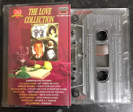 The Love Collection, 16 Songs of Love, EMI, tc-mfp 5878, Vintage Cassette Magretro