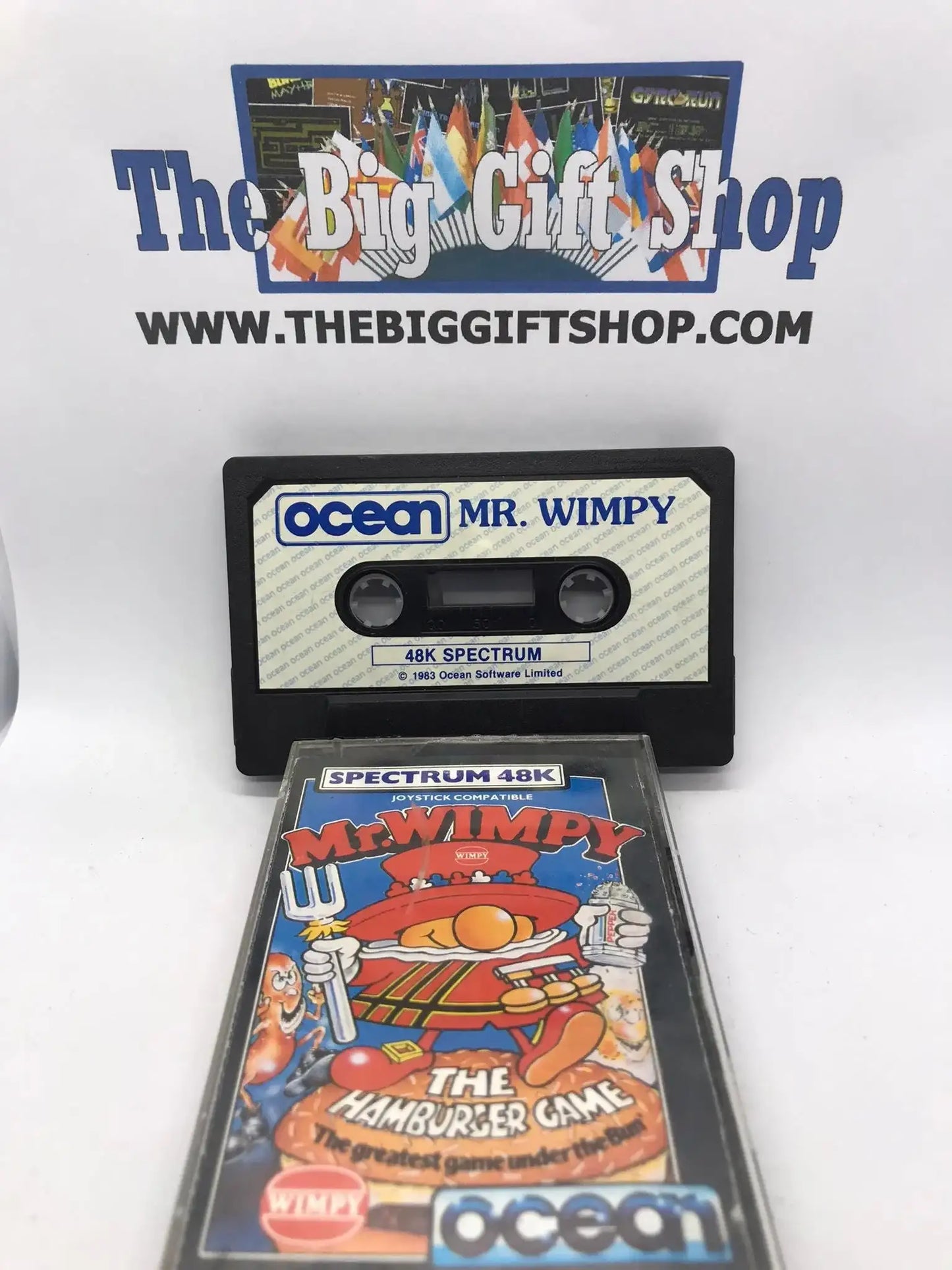 Mr Wimpy (Tested and Working), ZX Spectrum, Released by Ocean Software Magretro