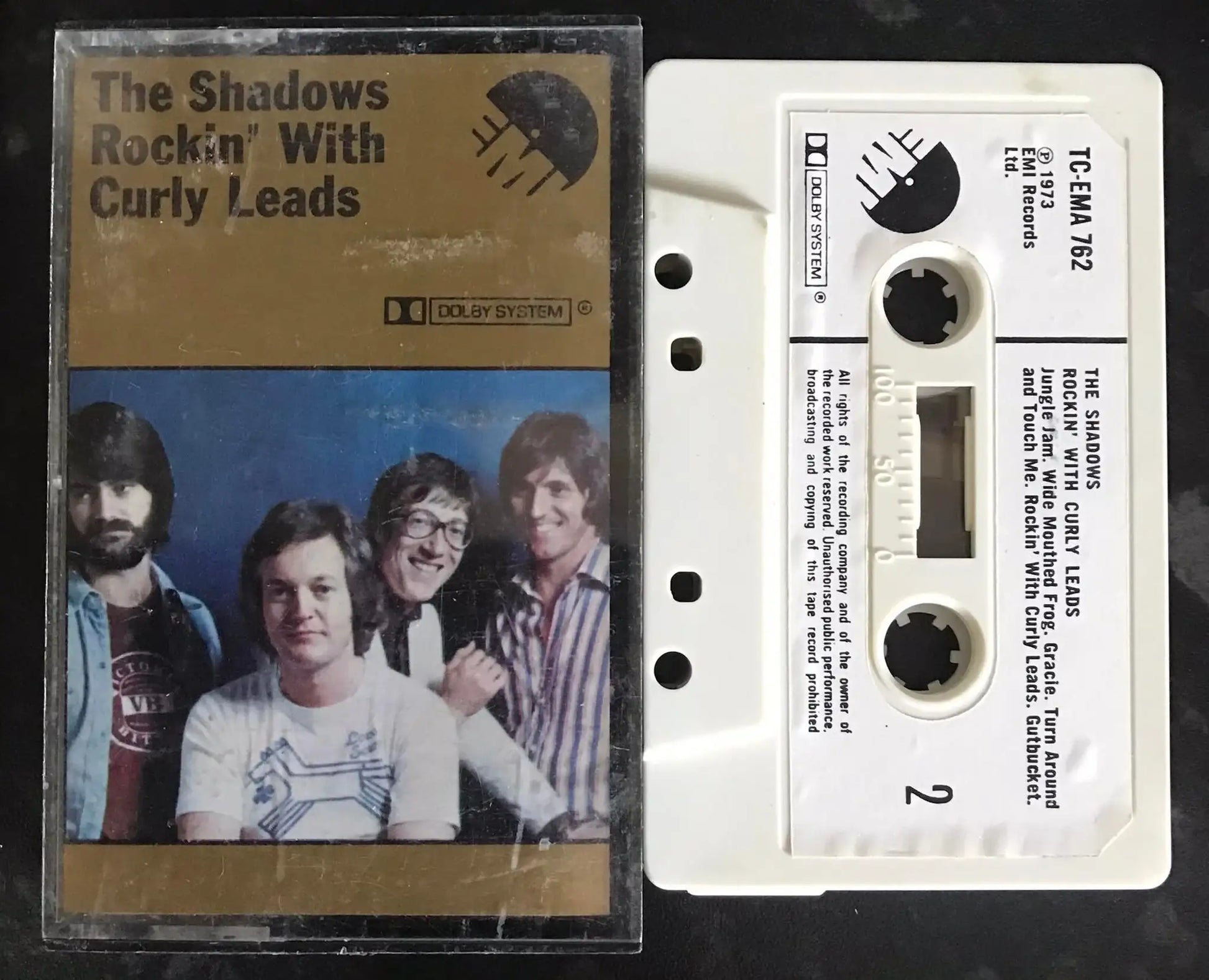 The Shadows, Rockin' With Curly Leads Album, EMI, TC-EMA 762 Magretro