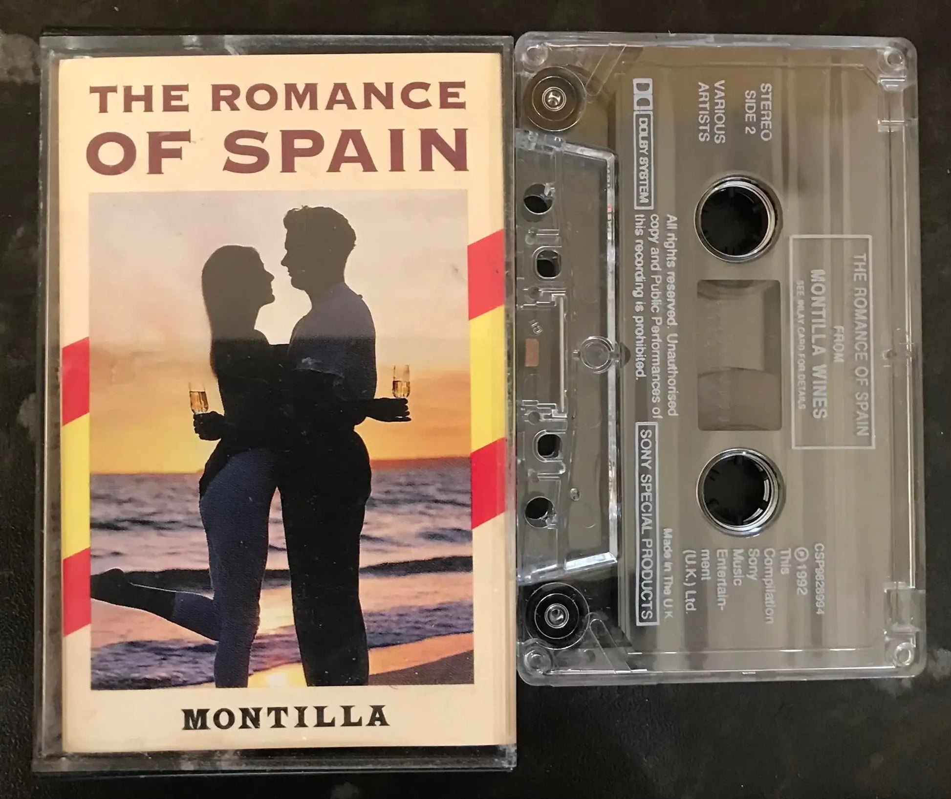 The Romance Of Spain Album, Montilla Wines, csp 982899 4, Vintage Cassette Magretro