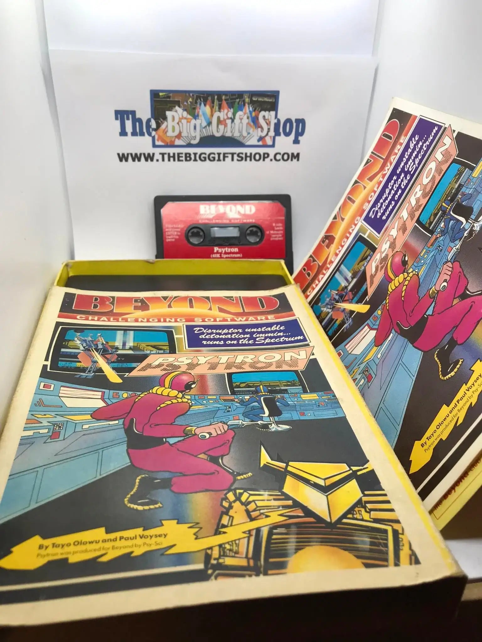 Psytron (Tested Working), ZX Spectrum, Released by Beyond Software Magretro