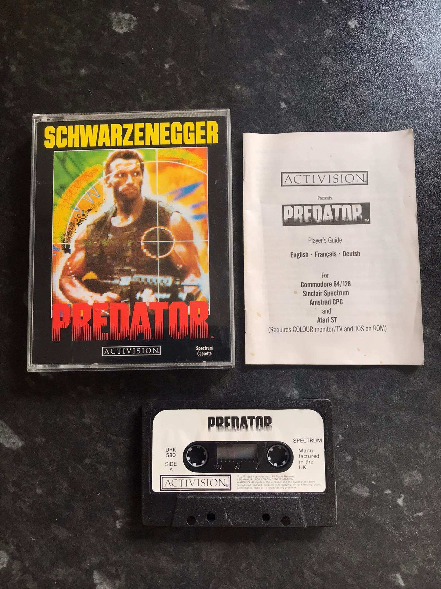 Predator, ZX Spectrum by Activision, WORKING Magretro
