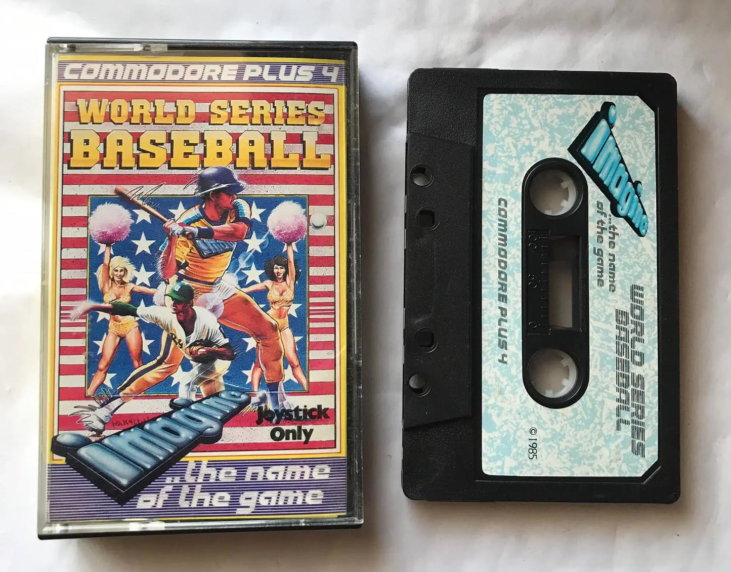 World Series Baseball, Commodore plus/4 Game, by Imagine Magretro
