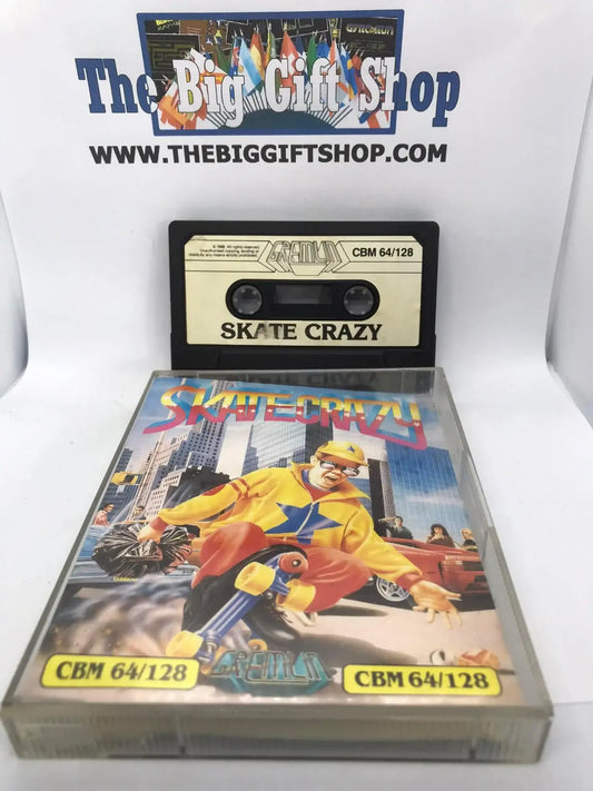Skate Crazy, C64, Released by Gremlin Graphics, WORKING Magretro