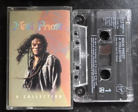 Maxi Priest, A Collection Album, Virgin, 7243 8 40897 4, Vintage Cassette Magretro