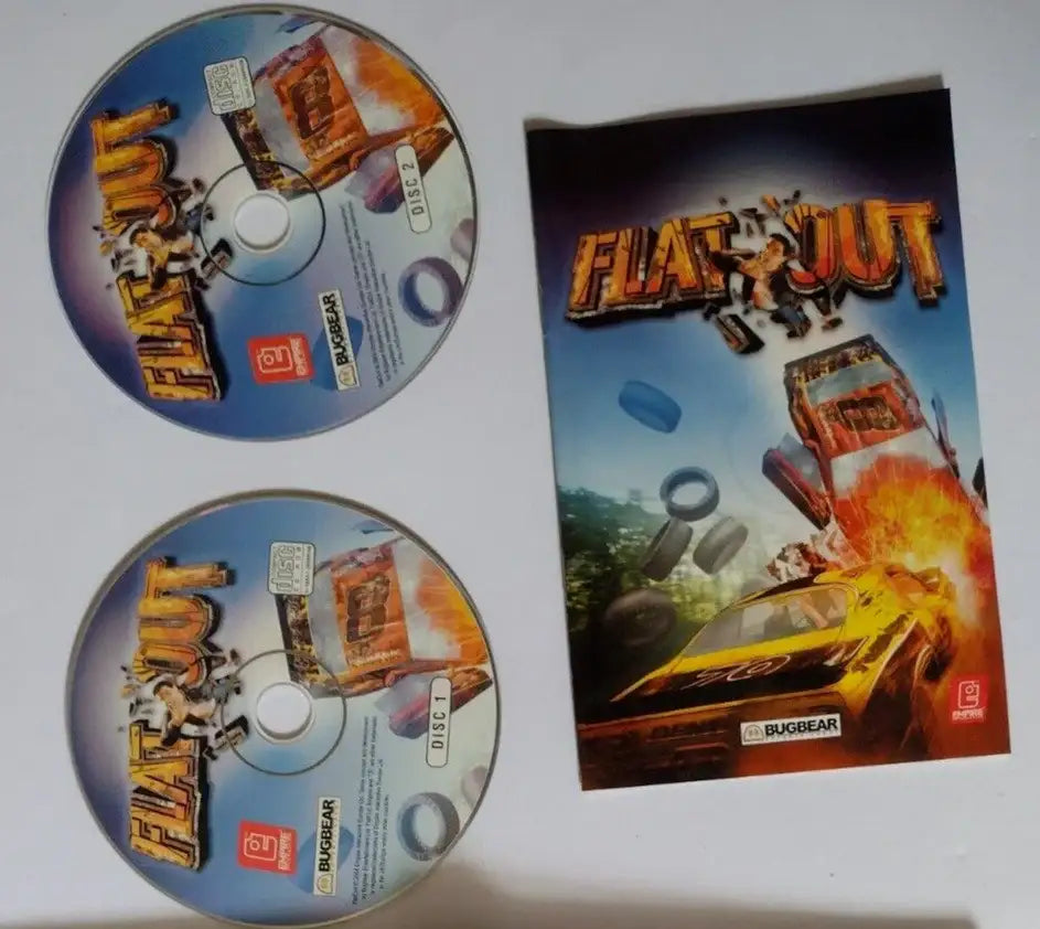Flatout, UK, Pal, PC Game from 2006 Magretro